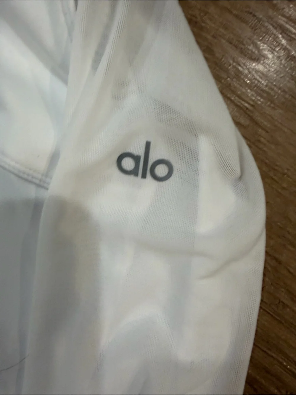 ALO SOFTSCULT SUPERSET FULL ZIP JACKET- WHITE - Picture 6 of 7